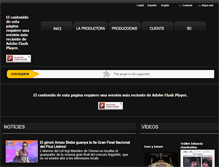 Tablet Screenshot of antartida.tv